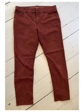 BRAX Red Rust Five-Pocket Casual Pants Men's 34 x 32